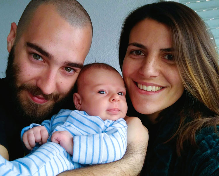 Olga, Alejandro y León